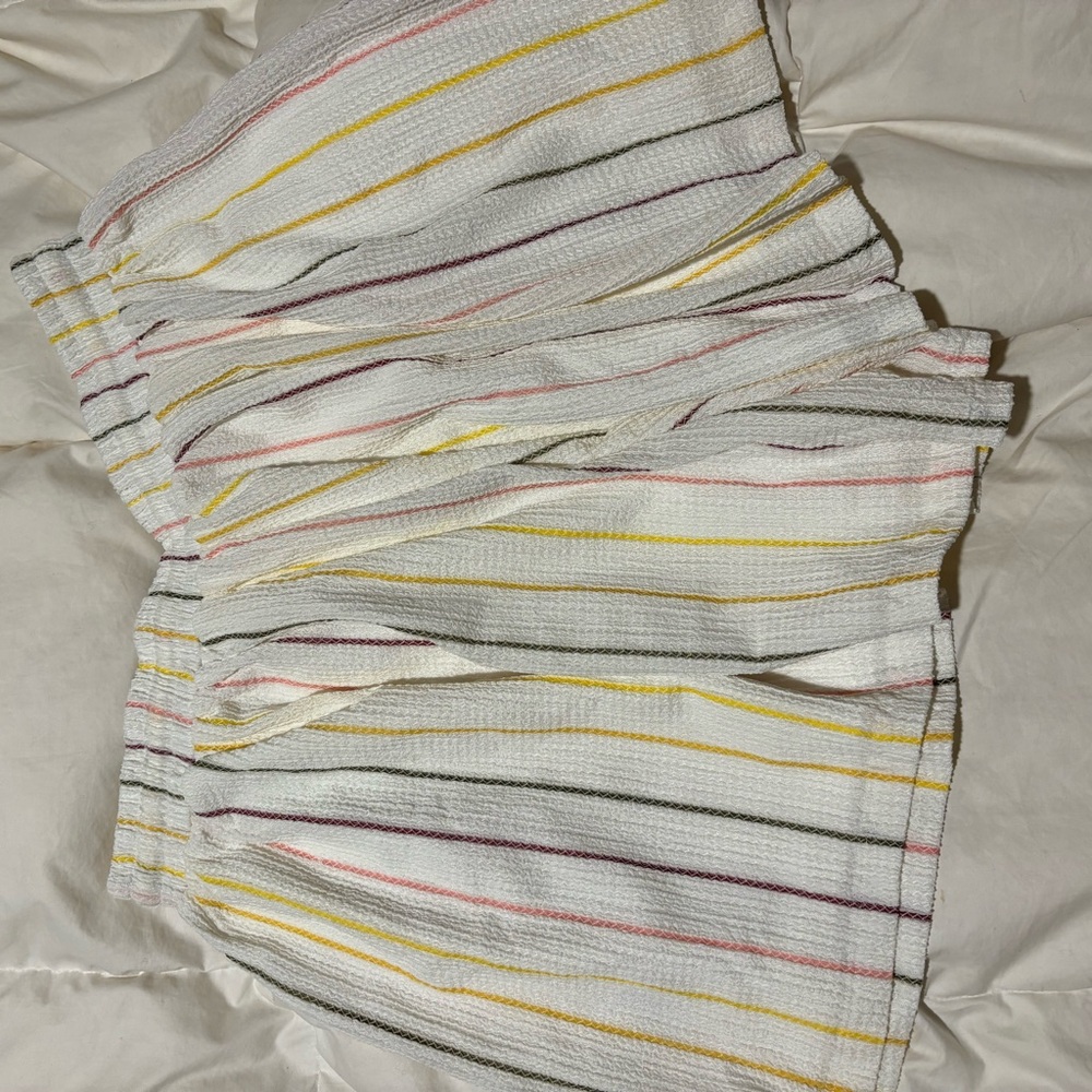 Striped Drawstring Shorts - Picture 3 of 3